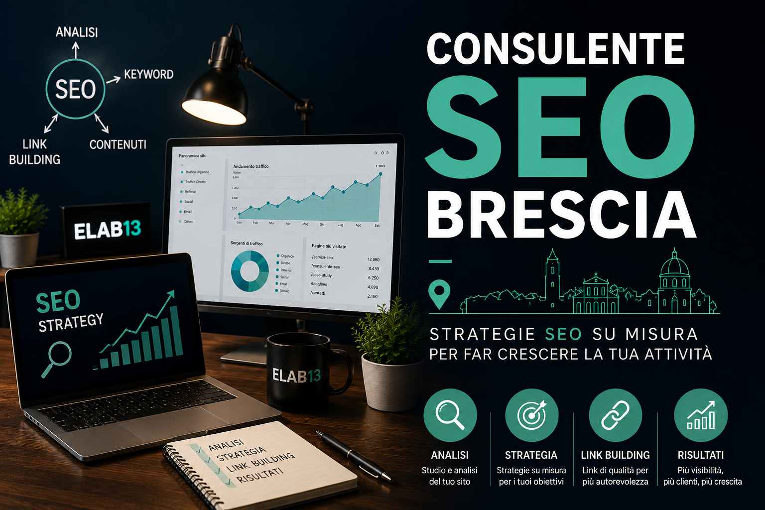 consulente seo brescia: agenzia elab13
